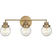 Quintiesse Wandlamp Poppy, dimbaar, messing / goud, Badkamer, metaal, Wandlamp