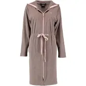 Cawö Badjas Women 821 Capuchon & Rits Beige-XS