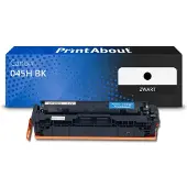 PrintAbout Toner 045H BK Zwart Hoge capaciteit geschikt voor Canon
