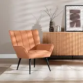 Bronx71 Fauteuil City linnen koper