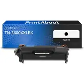 PrintAbout Toner TN-3600XXLBK Zwart Extra hoge capaciteit geschikt voor Brother