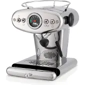 Illy X1 Anniversary Koffiemachine – ESE koffiepads & Gemalen Koffie – Chroom - RVS - Iconisch Design – Met Stoompijp