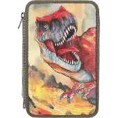 Depesche - Dino World 3-vaks gevulde etui