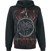 Slayer Vest met capuchon - Black Eagle - S tot 5XL - voor Mannen - zwart - Maat M