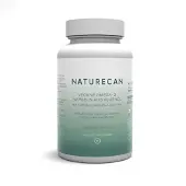 Naturecan Vegan Algen Omega 3 - 180 Capsules - DHA & EPA Algenolie - Vegan