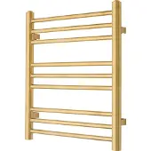 TVS Designradiator plus 9-500 geborsteld goud 59x50 cm