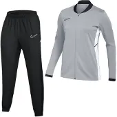 Nike Academy 25 Trainingspak Full-Zip Kids Grijs Zwart Wit