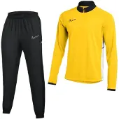 Nike Academy 25 Trainingspak 1/4-Zip Kids Geel Zwart Wit
