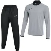 Nike Academy 25 Trainingspak 1/4-Zip Kids Grijs Zwart Wit