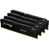 Kingston Technology FURY Beast 128GB 5200MT/s DDR5 CL40 DIMM (Set van 4) Zwart XMP