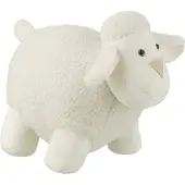 J-Line Deurstop schaap polyester wit large