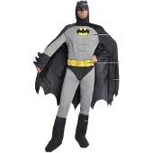 Atosa Batman Man Costume Grijs XL Kinderen
