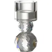 J-Line Kandelaar kristal transparant glas