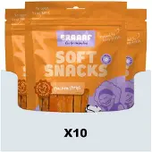 Braaaf 10x Hondensnack Reepjes Kip 85 Gr