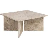 Actona Stone Salontafel - Vierkant - Bruin