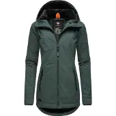 Ragwear Winterjas 'Zuzka' donkergroen