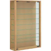 VCM Vitrinekast wandvitrine Vitrosa Mini beuken