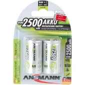 Ansmann Oplaadbare C batterij (baby) maxE HR14 NiMH 1.2 V 2500 mAh 2 stuk(s)