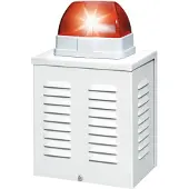 ABUS SG1650 Alarmsirene met flitslicht 110 dB Rood Binnen, Buiten 12 V/DC