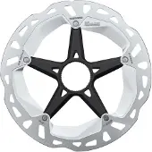 Shimano Deore Xt Rt-mt800 180 Mm Rvs Center-lock Zilver/zwart
