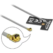 DeLOCK WLAN-Antenne 10 cm, MHF I Stecker 2 dBi