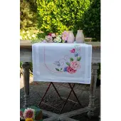 Vervaco Loper Kit Bloemen Met Vlinders