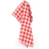 Bunzlau Castle Keukendoek Block Rood