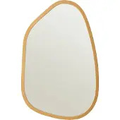 En.casa Spiegel Filiano hangend 80x58 cm goudkleurig