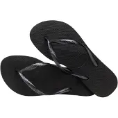 Havaianas teenslippers zwart Meisjes Rubber - maat 27/28