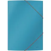 Leitz Elastomap Leitz Cosy A4 3-kleps blauw