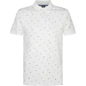 Petrol Industries Shirt 'Palmview' navy / groen / wit