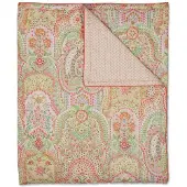 Pip studio Jabali Flower Quilt - Koraalrood 270x260 cm