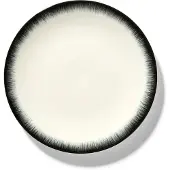 Serax Dé Voorgerechtbord White|Black Variation 3