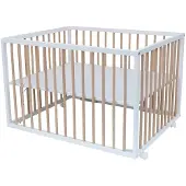 Cabino Baby Box Met Wieltjes Jolly Naturel