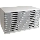 Exacompta MODULO A3-ladebox 10 laden steengrijs, voor A4-A3+, stofdicht, stil met veiligheidsstop, stapelbaar