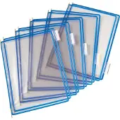 Tarifold panelen A4, blauw, 10 stuks