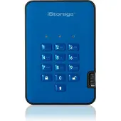 ISTORAGE diskAshur 2 externe harde schijf 500 GB Blauw