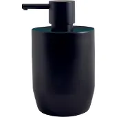Spirella Zeepdispenser Jaro Zwart Petrol