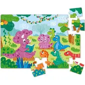 Dodo Minipuzzel 35 Stukjes - Dino & Vriendjes