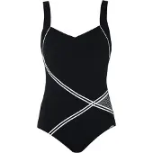 Sunflair Badpak zwart / wit