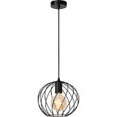 Lucide DANZA - Hanglamp - Ø 25 cm - 1xE27 - Zwart