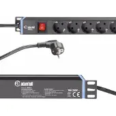 Adam hall Large EU Power Strip 12 Sockets