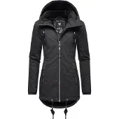 Ragwear Winterjas 'Zuzka' zwart