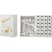 Bloomingville Elimar Kalender met verlichting, Wit, Multiplex
