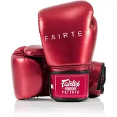 Super Merchant Metallic (Kick)bokshandschoenen - Rood - 12 oz