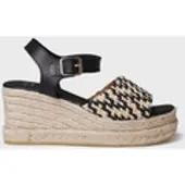 Toni pons Dames espadrille met hoge sleehak van stof | HANNA