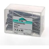 Hoenderdaal Draadnagel platkop 4,0x 90 blank(350)