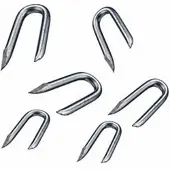 Homefix Draad kram. 2.4 x 25mm. lang. verzinkt. 400 gram. .