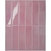 BES LED Tegelsticker Roze Langwerpig