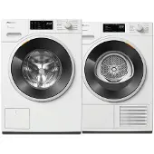 Miele Bundel - Wasmachine WWB360 WCS QuickPowerWash + Droogkast TWC 640 WP EcoSpeed